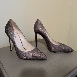 Giorgio Armani rhinestone pumps